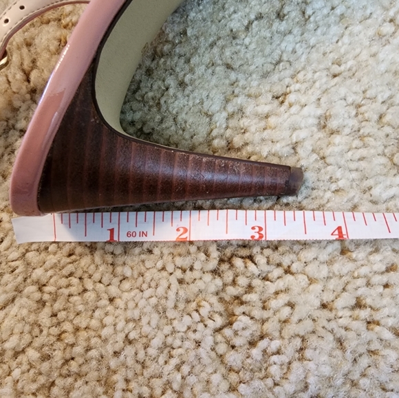 Cole Haan Powder Pink Shoes, Heeled Sandals, slingback - Picture 5 of 11